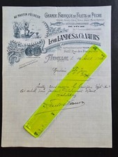 Lot factures de fabriques de