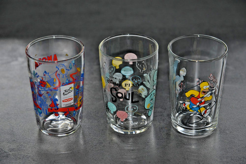 Lot verres moutarde amora - de,