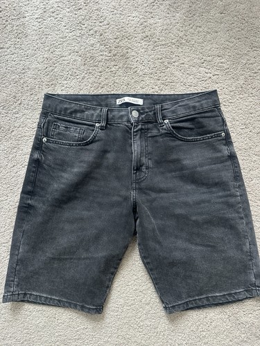 Preowned zara black denim - zara,