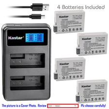 Kastar Battery LCD Dual