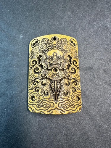 Pendentif citipati phurba - citipati,