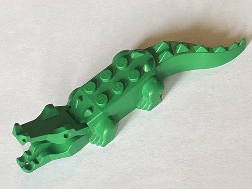 Lego green alligator crocodile - lego,