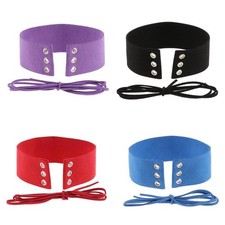 Collier ras du cou en cuir