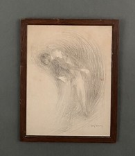 Dessin fusain par Henry