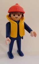 Playmobil 3599 personnage homme garde côtes, mer, navigation vintage