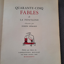 45 fables de LA FONTAINE