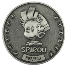 Médaille de collection Spirou