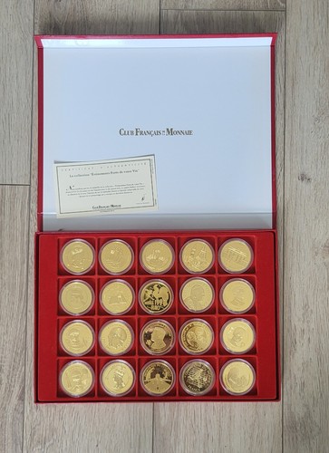 Coffret complet médailles - coffret,