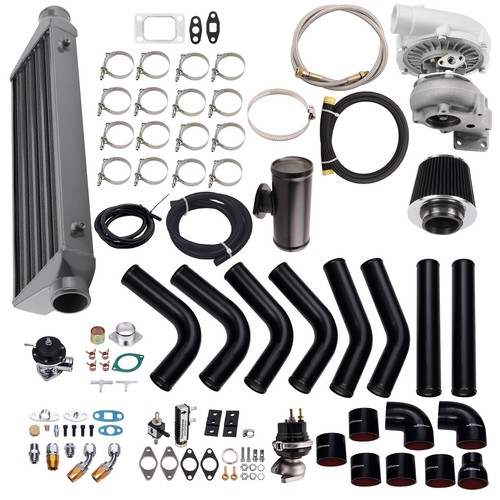 Turbocharger oil feed - +oil, /
