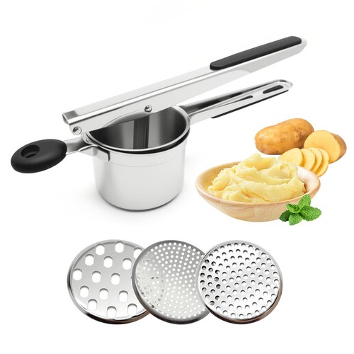 Presse purée acier - presse-purée, en