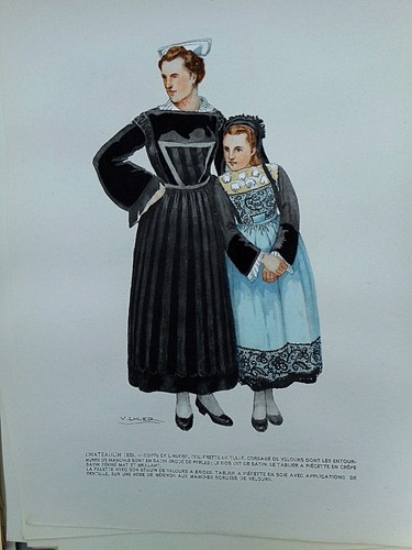 Bretagne costume breton - bretagne,