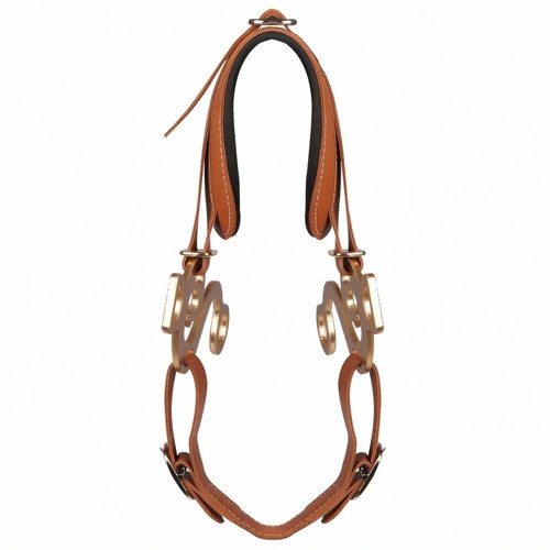 Licol cuir rembourré - licol,