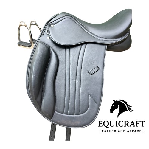 Selle dressage cuir noir - selle, de