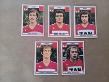Lot de 5 Vignettes Stickers pour album Panini FOOTBALL 76 - Nimes Olympique