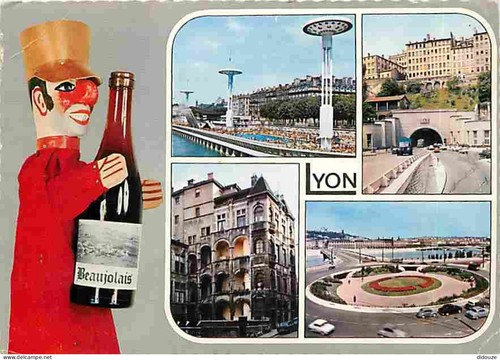 Carte postale publicite - postale,