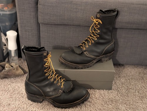 Wesco jobmaster boots black - jobmaster,