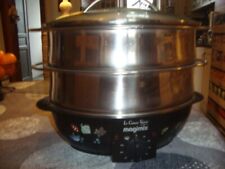 cuiseur vapeur MAGIMIX tres bon etat cuisson sur deux etages  fourni avec notice