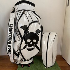 Sac chariot blanc émaillé