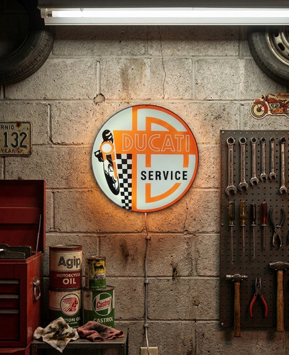Enseigne ducati service - enseigne,