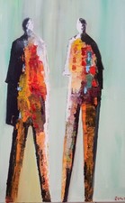 SILHOUETTE ABSTRAIT ART