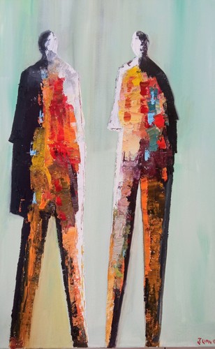 Silhouette abstrait art - abstrait,