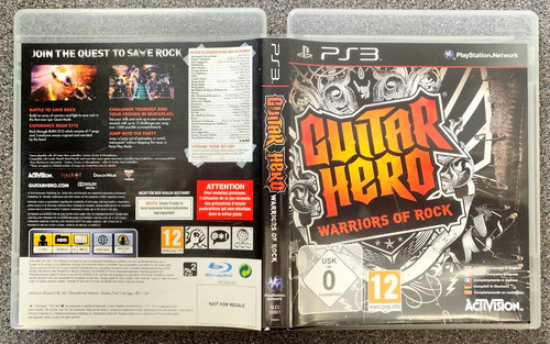 Playstation guitar hero - 3,