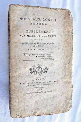 Nouveaux contes arabes - , ou