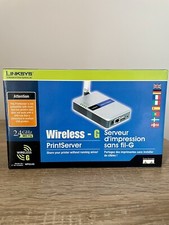 LINKSYS WPS54G | SERVEUR D’IMPRESSION SANS FIL-G | WIRELESS-G | NEUF DÉBALLÉ