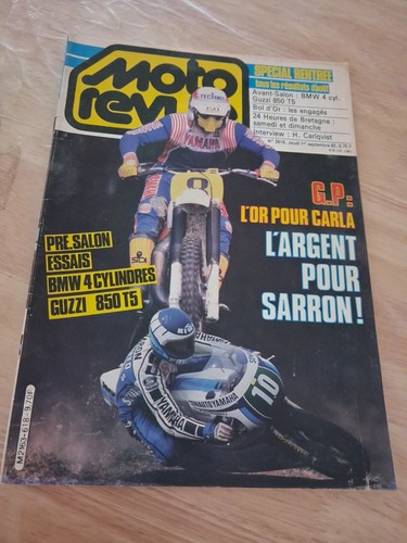 Magazine moto revue 1983 - revue,