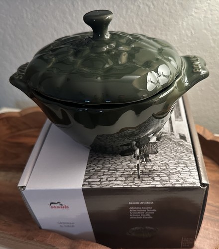 Staub basil artichoke cocotte - staub,