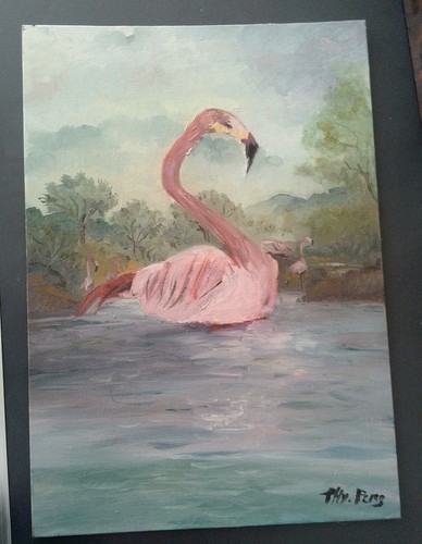Tableau peinture huile - tableau,
