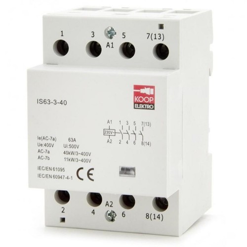 Contacteur modulaire 63a - contacteur,