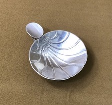 ancien tastevin CHRISTOFLE modèle COQUILLE métal argenté Taste vin Coupelle