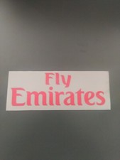 Patch " FLY EMIRATES " Rouge