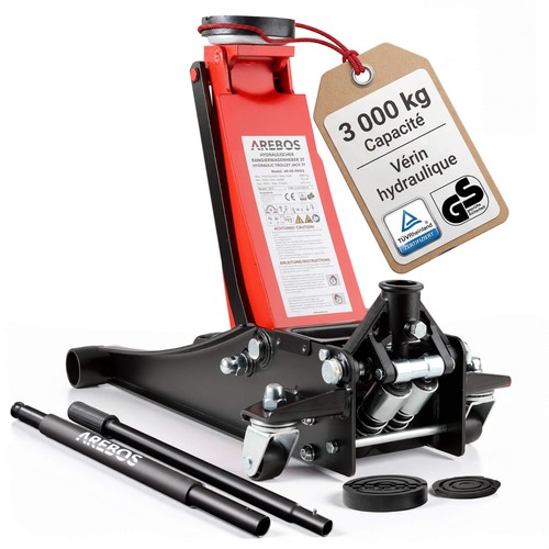 Arebos cric rouleur double - arebos,