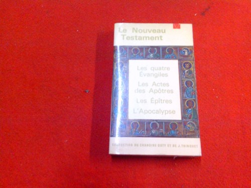 Livre nouveau testament - livre,