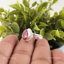 Rose Tourmaline Gemme 925