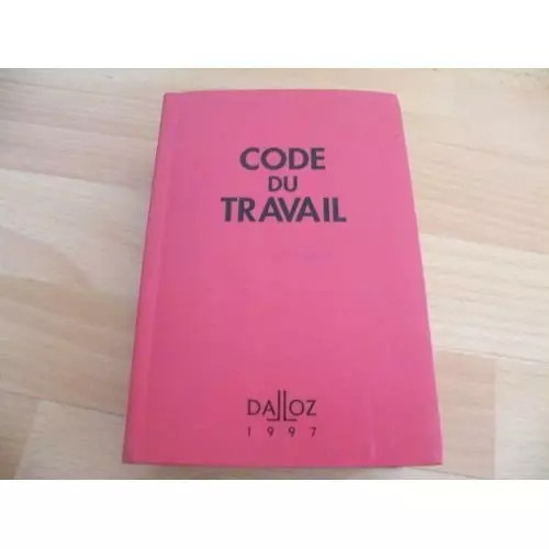 Code travail 1997 - du,