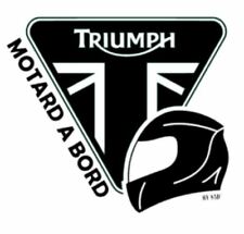 sticker "motard à bord"