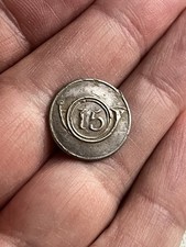 Bouton d’officier 15e