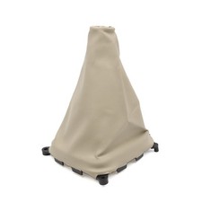 Faux cuir beige pommeau - cuir,
