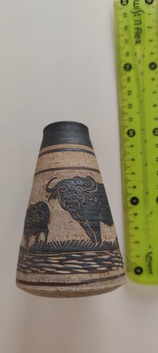 Petit vase terre cuite - en,