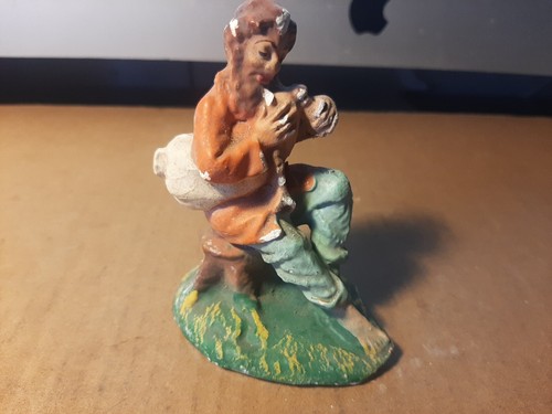 Santon platre ancien cm - platre,