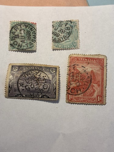 Timbres tasmanie tasmania - tasmanie, sg