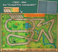 Crio 1964, jeu « Grand Prix Automobile » + série complète 30 tôles lithographiée
