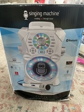 Le Système De Karaoke Singing Machine - Noir SML385 Bluetooth Et Lecteur CD