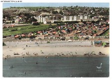 CW-BFP1-0236-34 - SETE - Vue aérienne - Plage de la corniche - Campinp saint-