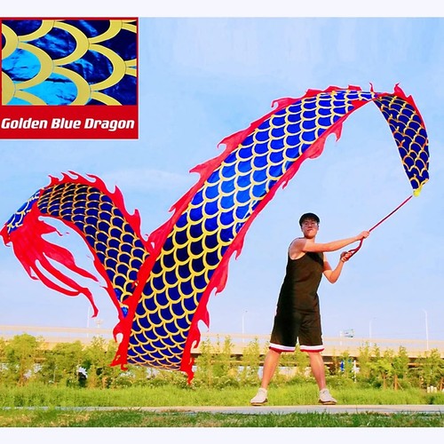 Dragon poi with - dragon,