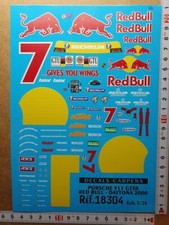 DECALS 1/18 PORSCHE 911 GT3R -