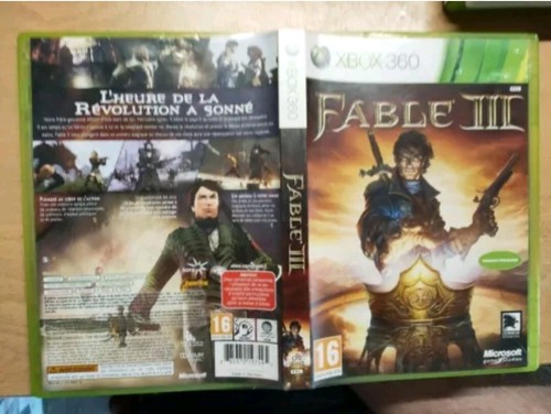 Boîte vide notice fable iii - vide,